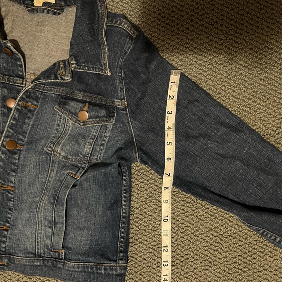 Eileen Fisher Cropped Jean Jacket - Picture 8 of 11